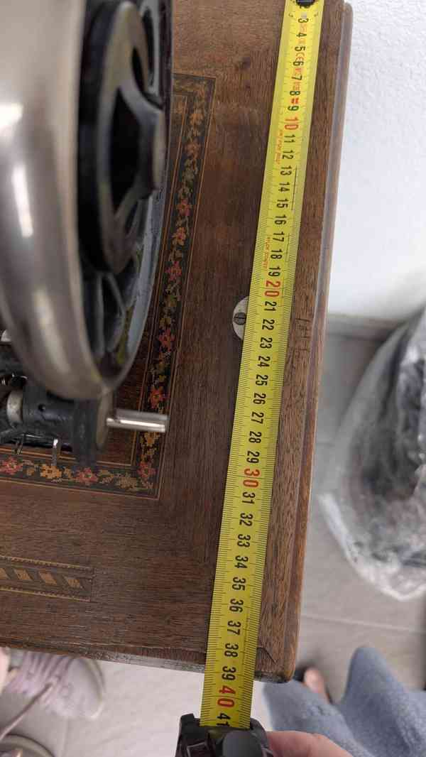 Starožitný retro šicí stroj PRECIOSA - foto 8