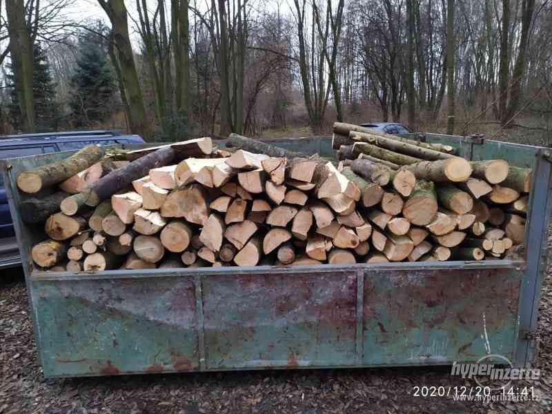 Tvrdé Štípané kvalitní palivové dřevo - foto 2