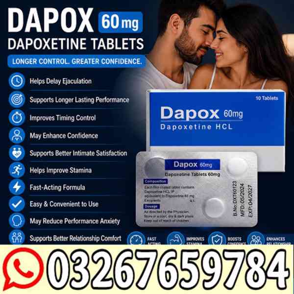 Dapoxetine 60 mg Tablets in Jhang > 03267659784