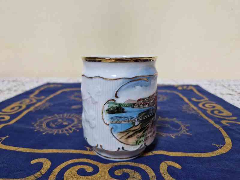 Sbírkový plastický Hrnek Kaaden an der Eger Kadaň místopis - foto 3