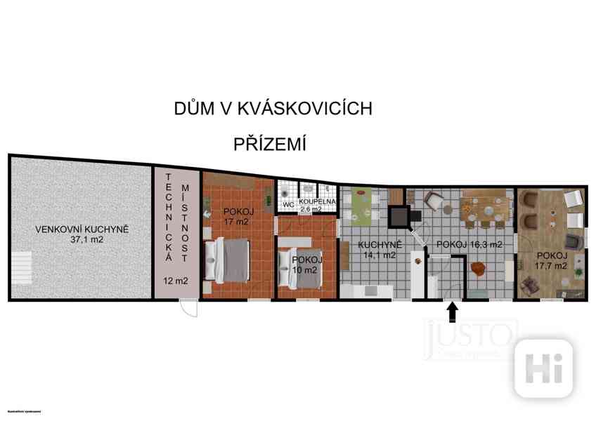 Prodej RD, 340 m², Kváskovice - foto 8