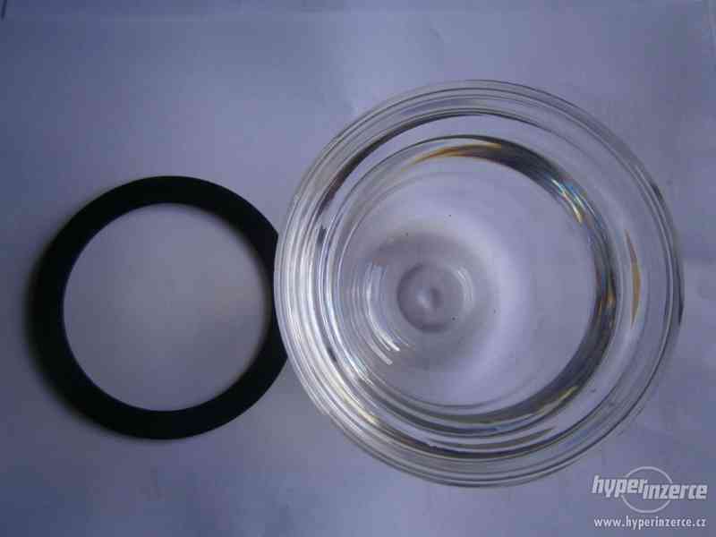skleněná baňka čističe vzduchu s těsněním na Zetor 25 A/K - foto 3