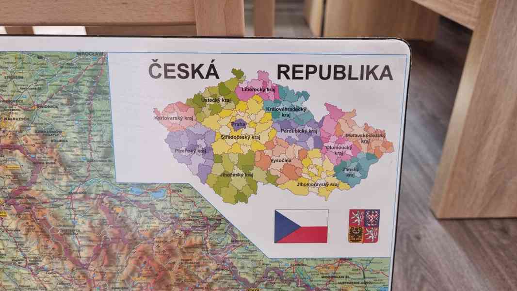 PVC podložka s mapou České republiky - foto 7