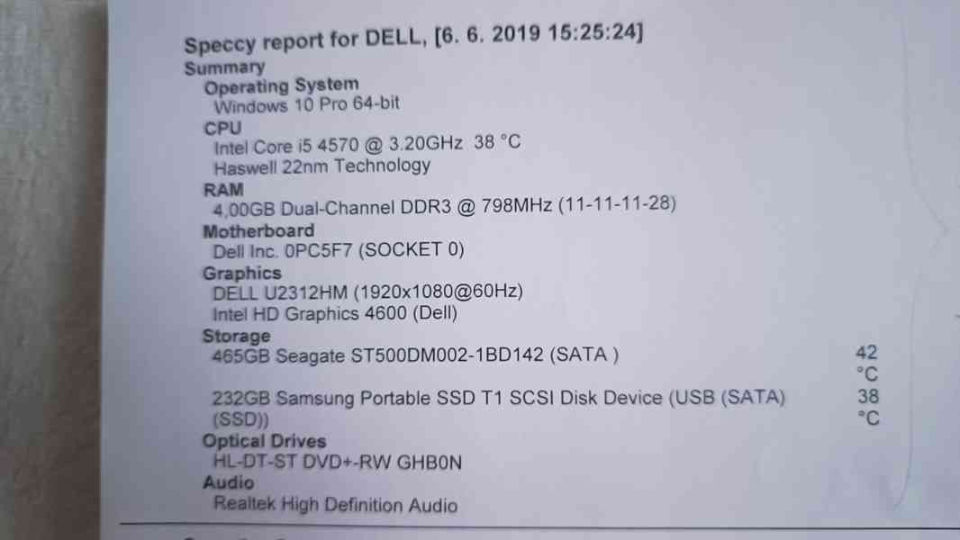 PC sestava Dell OptiPlex 9020 MT - foto 4