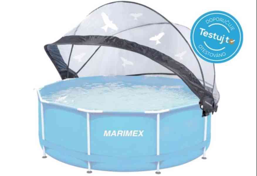 Zastřešení bazénu Pool House Control pro kruhové bazény-nové - foto 3