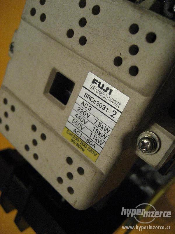 stykač Fuji 220V SRC 3631-2 +relé přetížení - foto 5