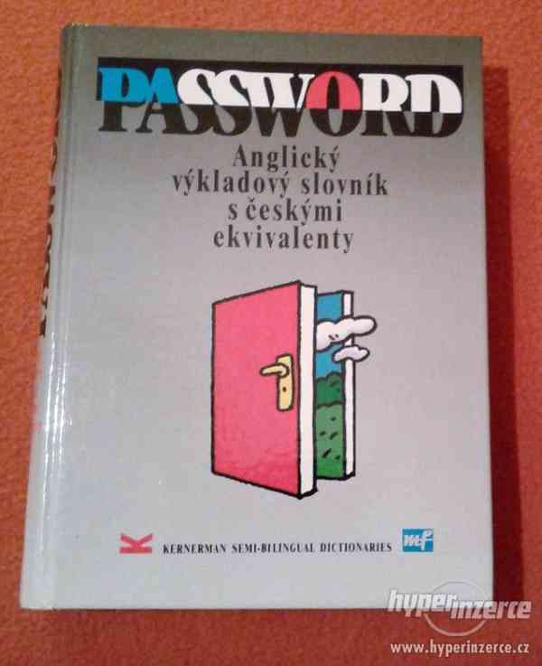 Prodám Password -  anglický výkladový slovník s českými ekvi - foto 1
