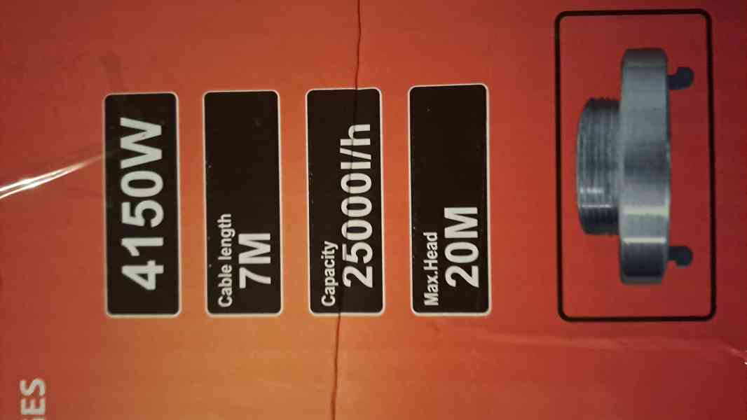 Ponorné kalové čerpadlo MS-4009 pro špinavou vodu a septik - foto 4
