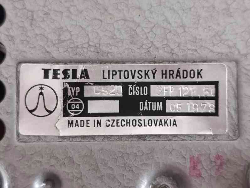 Retro telefon TESLA dřevěný Československo 1979 DEKORACE - foto 19