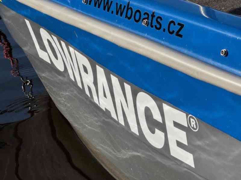 Použitá rybářská loď RiverFox 470 + motor + vlek - foto 6