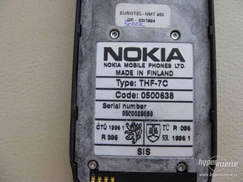 Nokia NMT 450 - mobilní telefon z r.1996 na frekvenci 450MHz - foto 11
