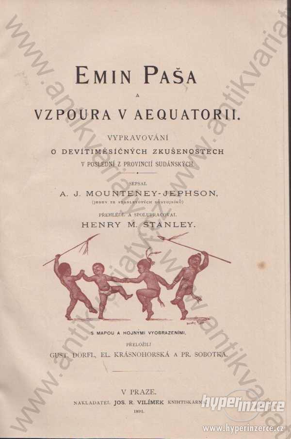 Emin Paša a vzpoura v Aequatorii  1891 - foto 1