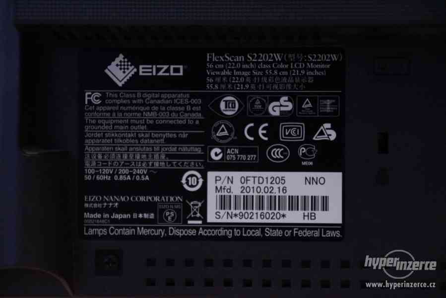EIZO S2202W 22" - Monitor - foto 11