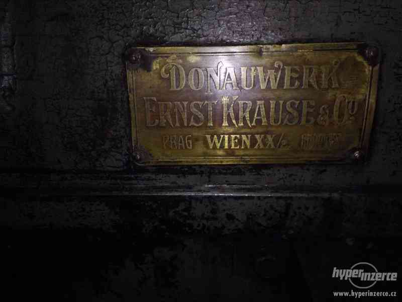 Soustruh DONAUWERK; ERNST KRAUSE & CO; PRAG WIEN XX/2 - foto 2
