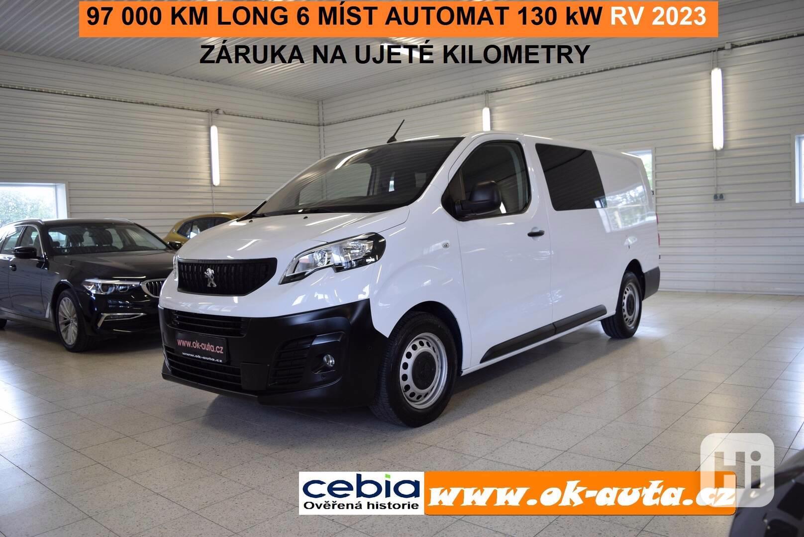 Peugeot Expert 2.0 BHDI LONG 6.MÍST AUTOMAT 130 kW 2023-DPH  - foto 1
