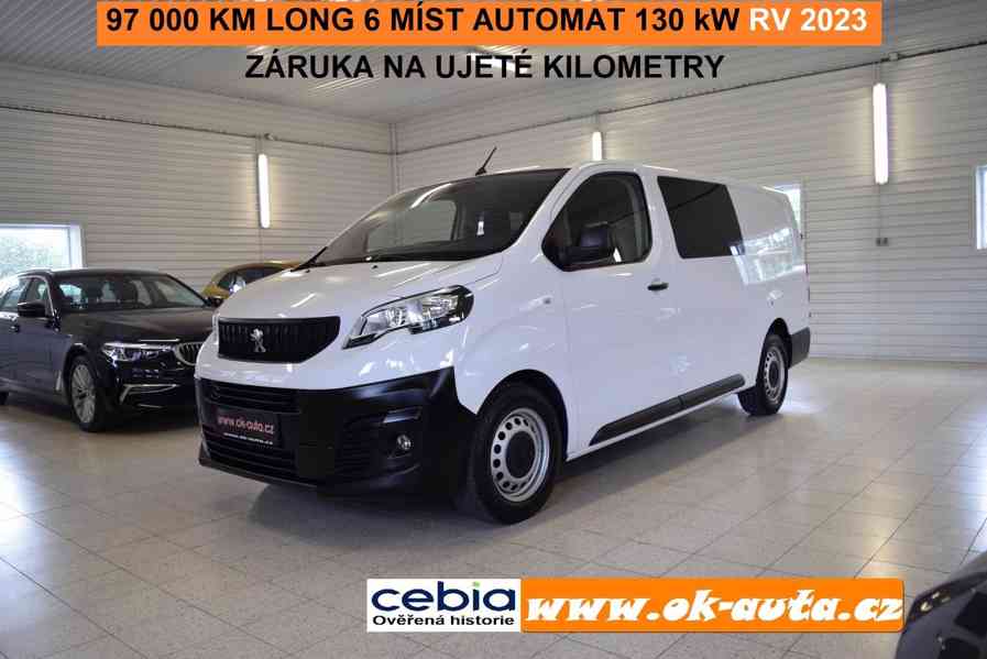 Peugeot Expert 2.0 BHDI LONG 6.MÍST AUTOMAT 130 kW 2023-DPH  - foto 1