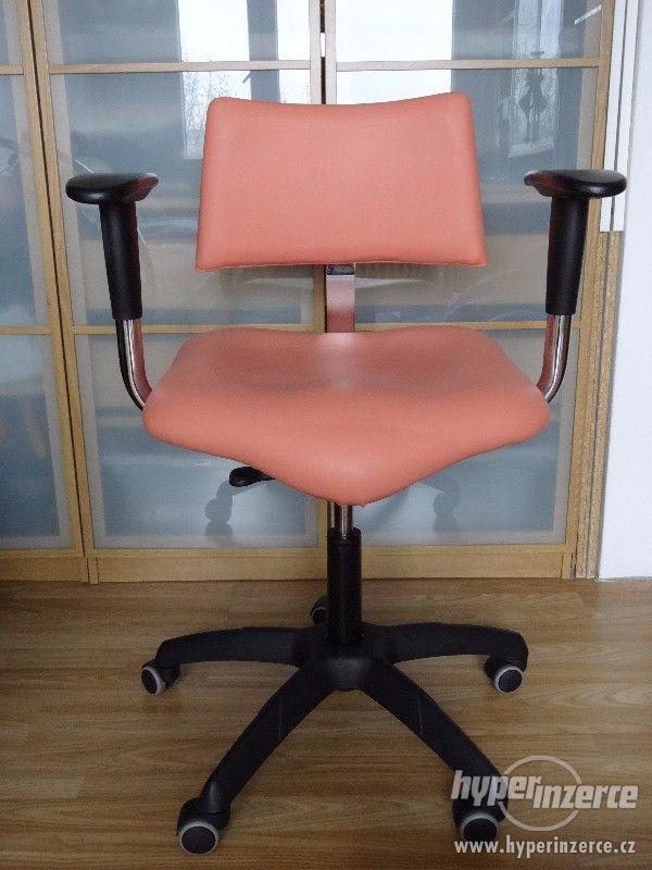 Balanční zdravotní židle - losos - foto 1