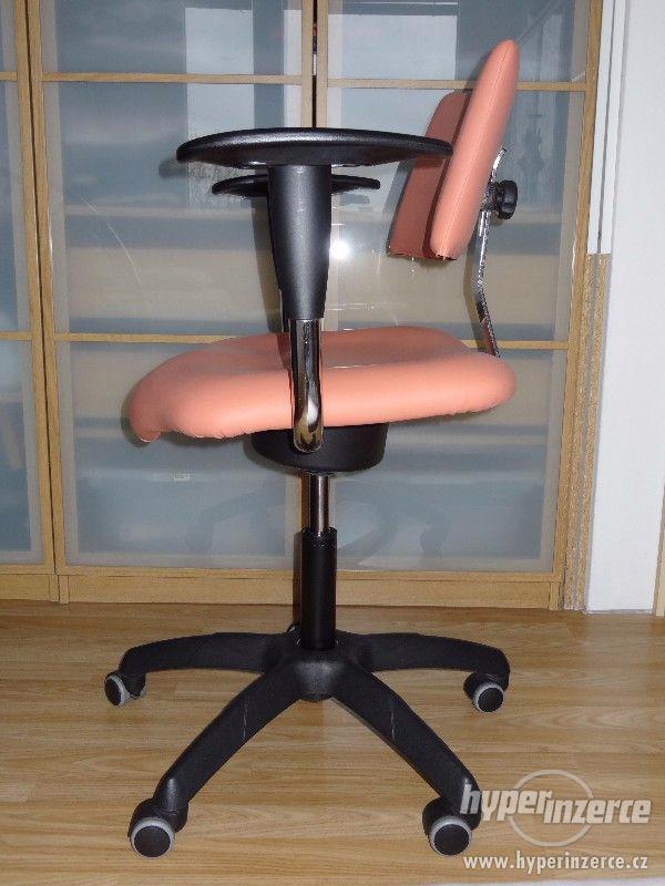 Balanční zdravotní židle - losos - foto 2