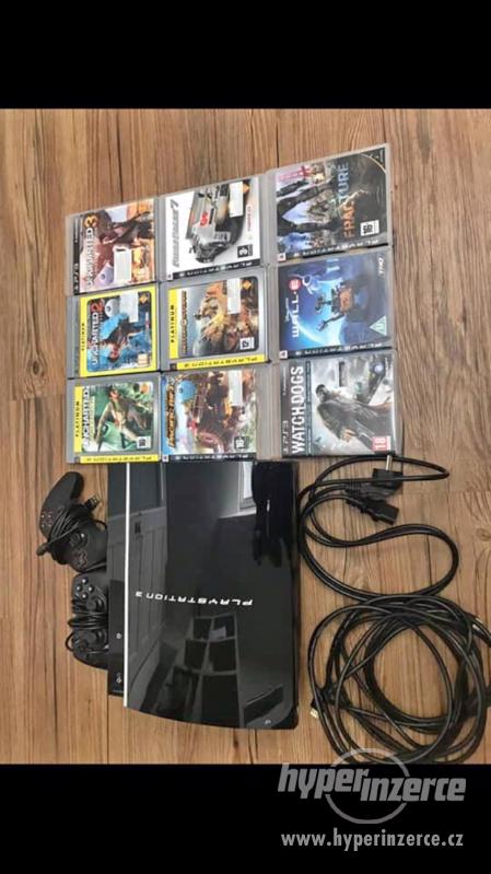 Playstation 3+hry+ovladače - foto 1