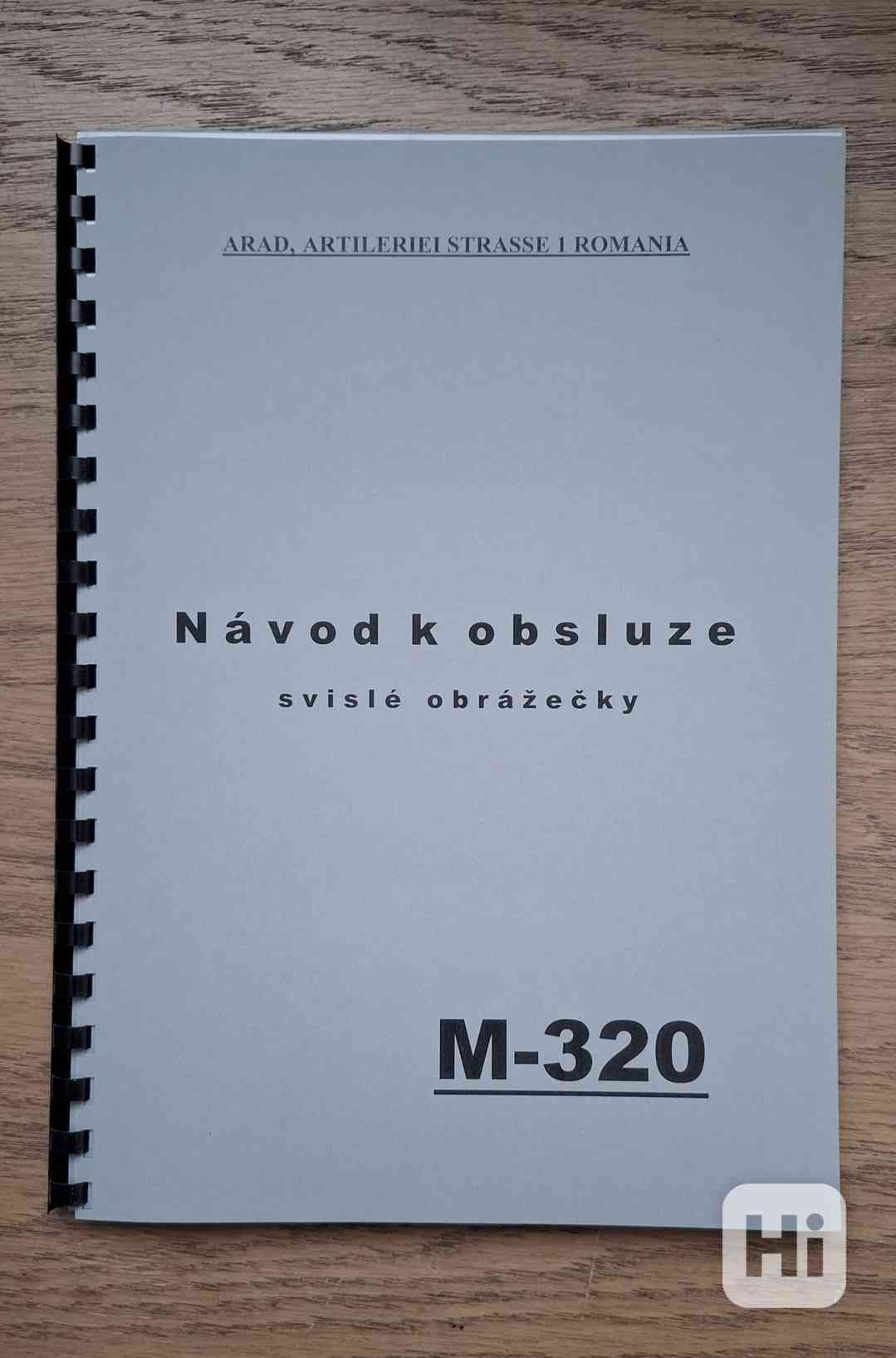 Návod rumun. obrážečky M-320 - foto 1