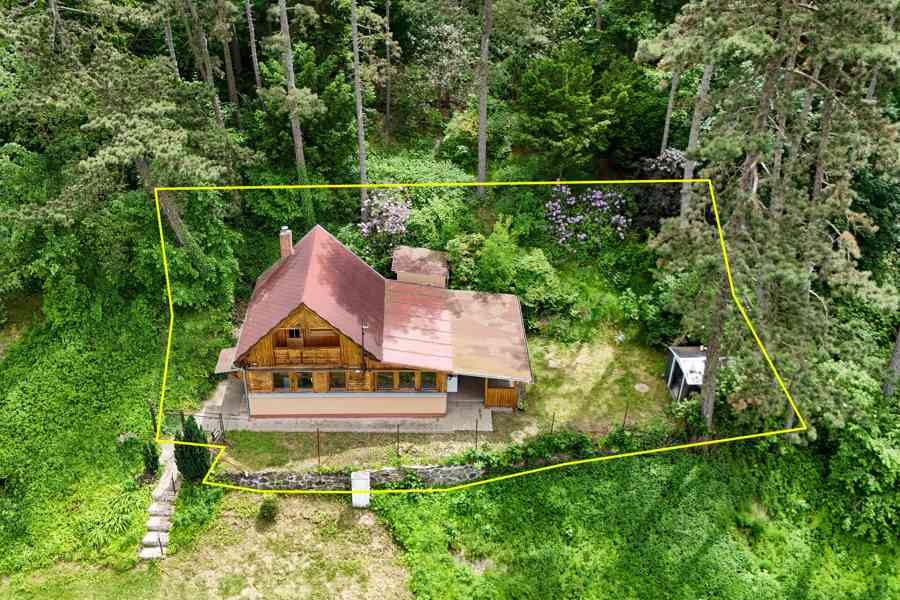Dům u lesa s výhledem na Vltavu v Roztokách u Prahy - foto 17