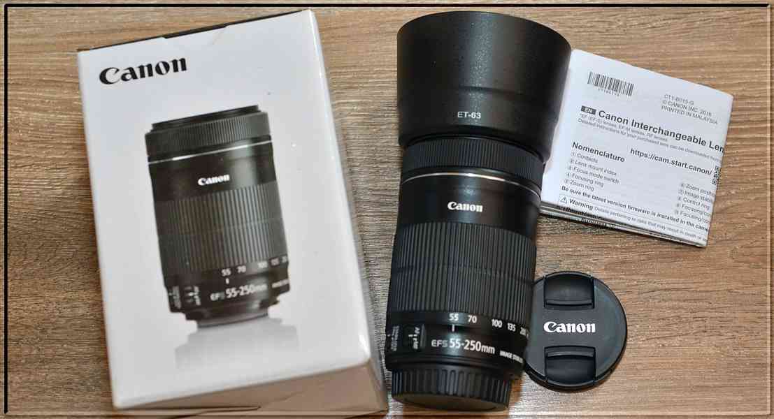 Canon EF-S 55-250mm f/4-5.6 IS STM **APS-C - foto 3