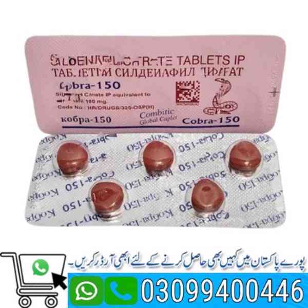 Black Cobra 150mg Tablets in Karachi ( 0309(9400446