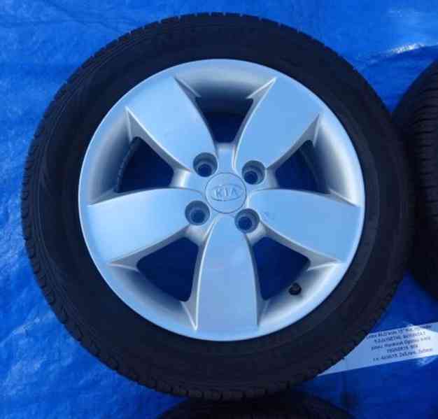 Letní ALU kola 15" Kia Rio, Stonic, Hyundai i10, i20, Accent - foto 4