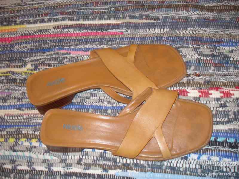 letní kožené boty - foto 1