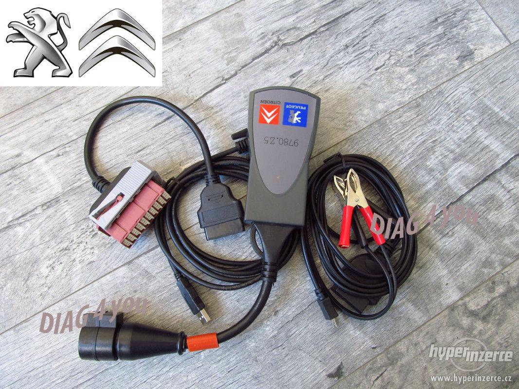 !!! PROFESIONÁLNÍ diagnostika PEUGEOT a CITROEN - USB !!! - foto 1