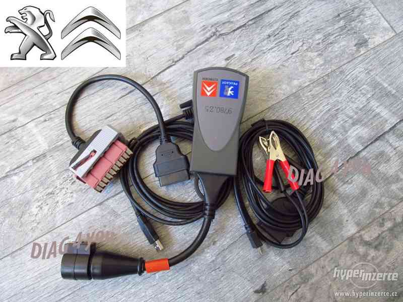 !!! PROFESIONÁLNÍ diagnostika PEUGEOT a CITROEN - USB !!! - foto 1