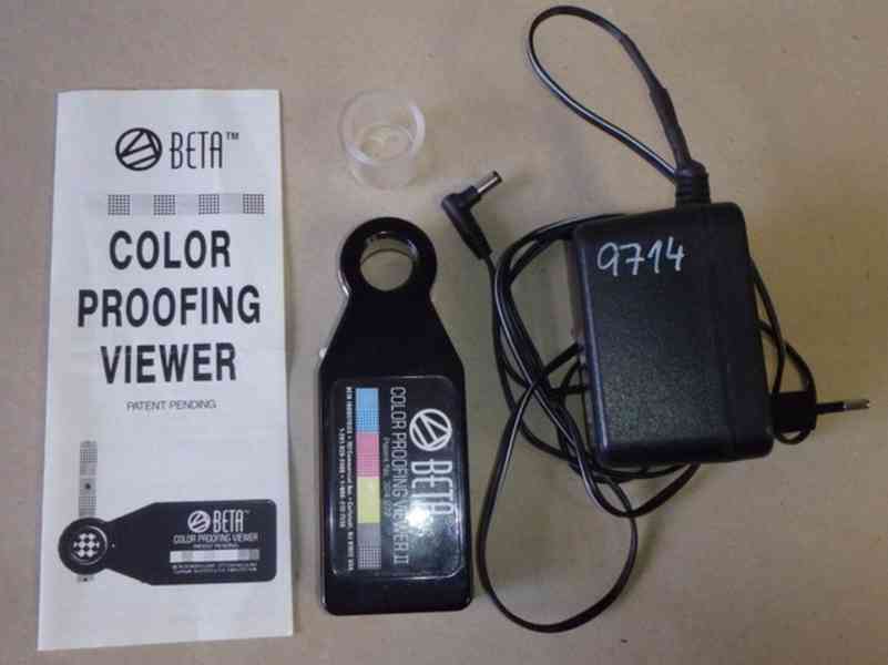 Přístroj na kontrolu barevnosti tisku COLOR PROOFING VIEWE  - foto 2