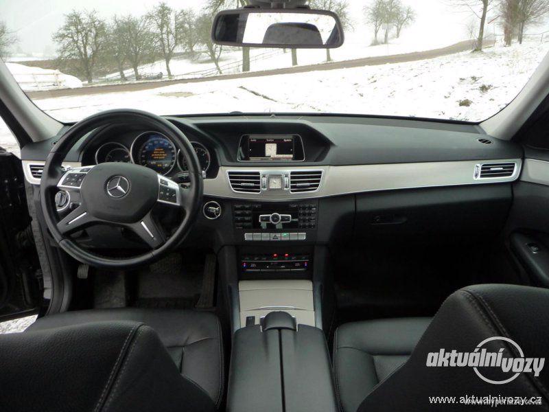 Mercedes-Benz Třídy E 2.0, nafta, automat,  2014, kůže - foto 3