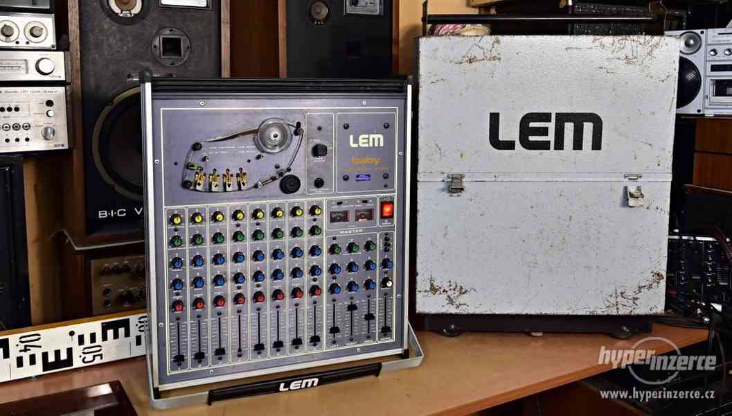 LEM Baby Professional Stereo Tape ECHO Powermix Zesilovač - foto 1