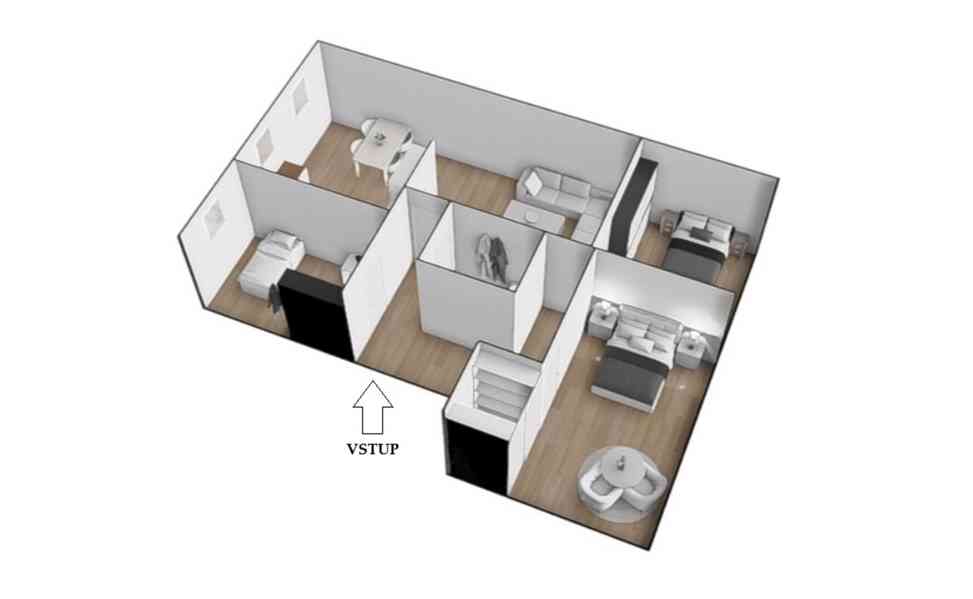 PRONÁJEM BYTU 4+KK SE 2 PARKOVACÍMI STÁNÍMI V JINAČOVICÍCH - foto 19