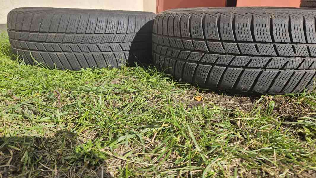 Škoda Fabia plechové disky 6Jx14 5x100 ET43 pneumatiky 14" - foto 2