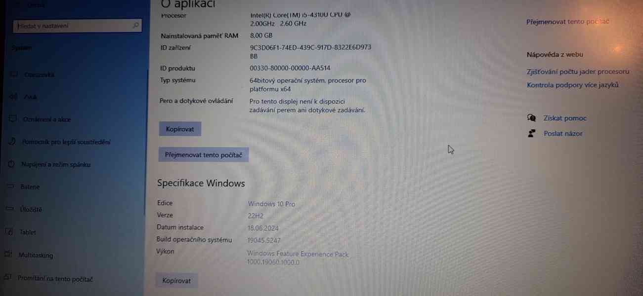 Prodám odolný, spolehlivý notebook Dell Latitude E7440 - foto 7