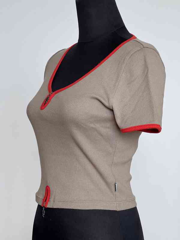 Dámské tričko vel. S/M (36-38), 100 % bavlna - foto 2