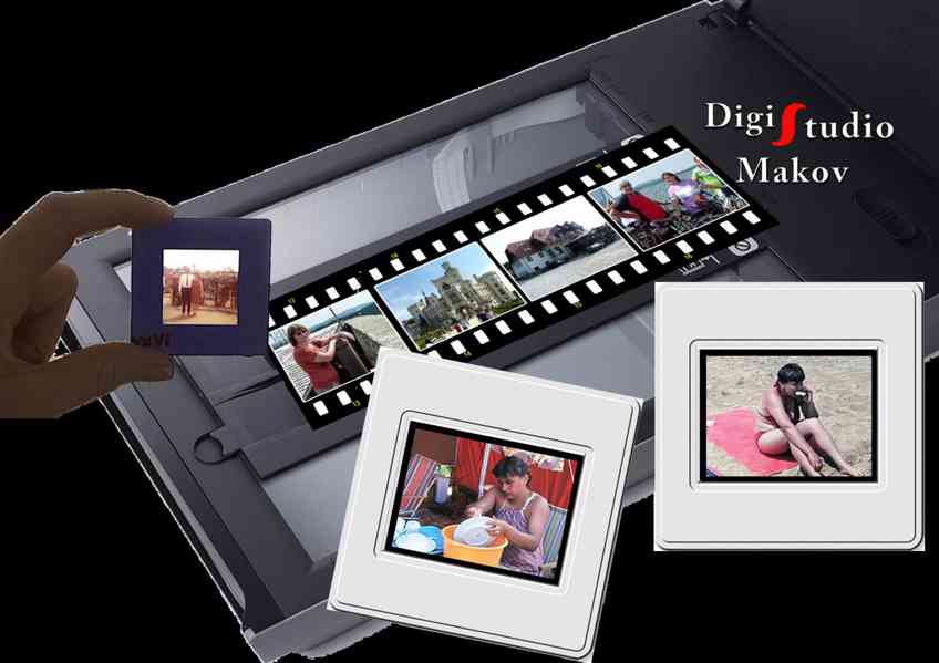 Skenování digitalizace diapozitivů fotografií a negativů - foto 1