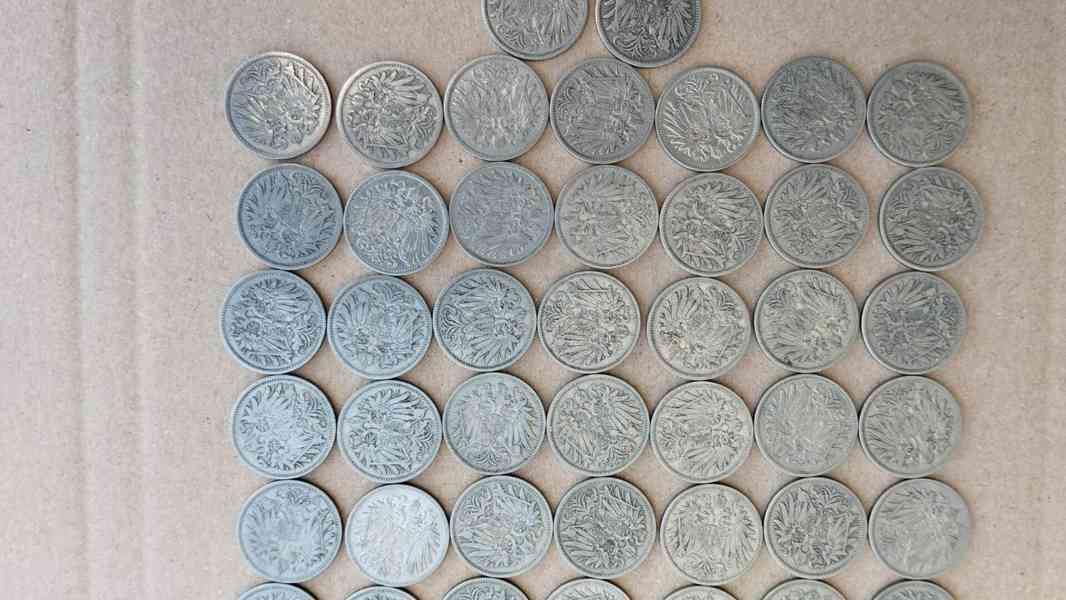 51 helleru 20 RU, rakousko uhersko mince + mince - foto 3