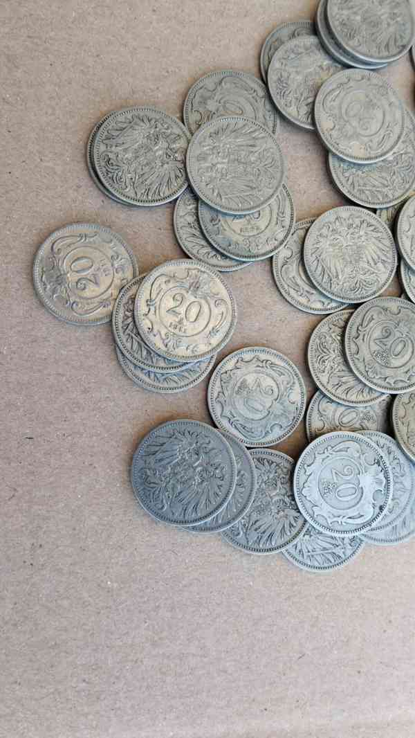 51 helleru 20 RU, rakousko uhersko mince + mince - foto 12