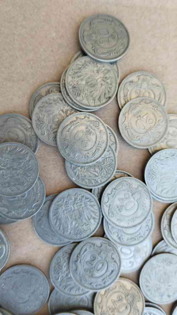 51 helleru 20 RU, rakousko uhersko mince + mince - foto 13