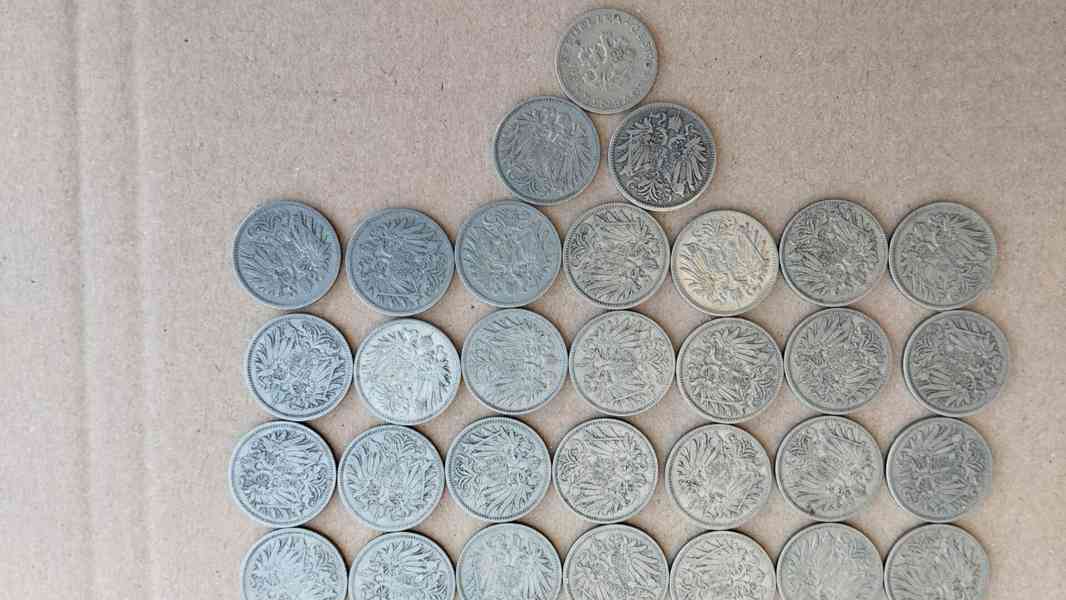 51 helleru 20 RU, rakousko uhersko mince + mince - foto 2