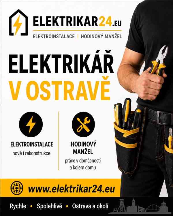 Elektrikářské práce Ostrava