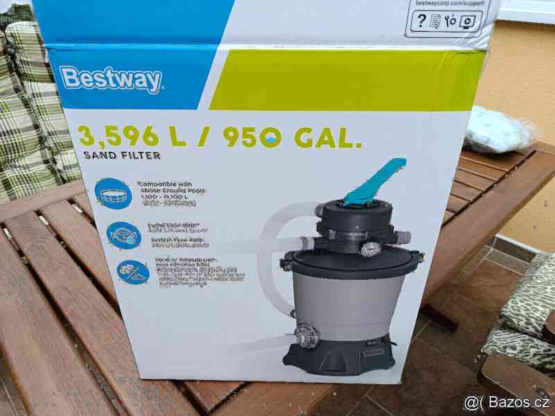 Komplet Marimex Florida 2,44x0,76m,komplet s filtrací.Záruka - foto 5