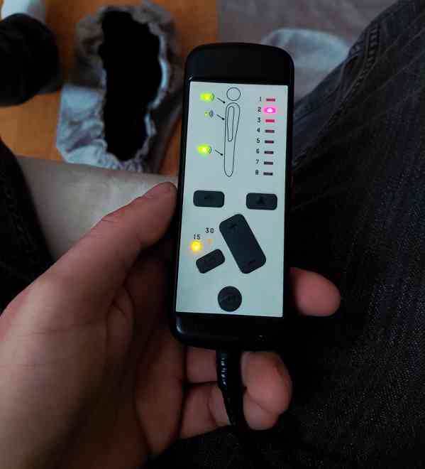 Masážní kreslo jak nové  - foto 2