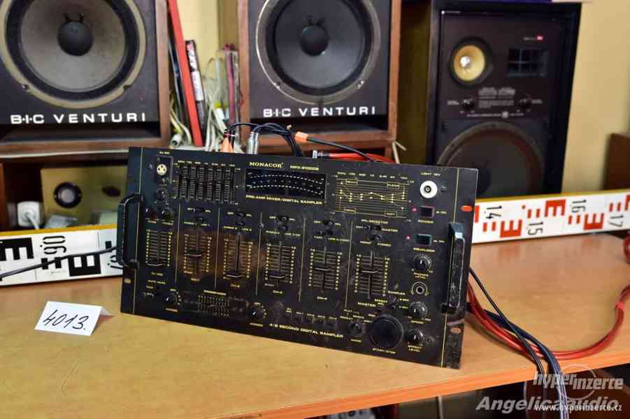 MONACOR MPX-9100DS, stereo mixer - foto 1