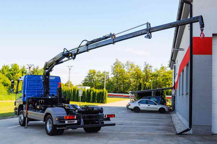 MERCEDES 1218 NOVÝ HÁKOVÝ NOSIČ KONTEJNERŮ HYDRAULICKÁ RUKA - foto 105