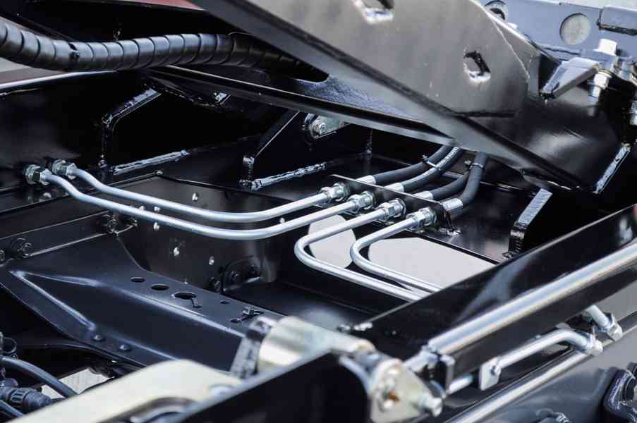 MERCEDES 1218 NOVÝ HÁKOVÝ NOSIČ KONTEJNERŮ HYDRAULICKÁ RUKA - foto 91