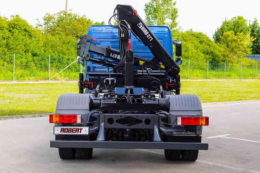 MERCEDES 1218 NOVÝ HÁKOVÝ NOSIČ KONTEJNERŮ HYDRAULICKÁ RUKA - foto 6
